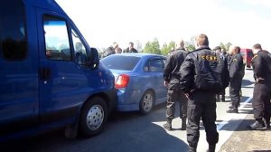 СОБР СЗОТ беспредел на дороге.