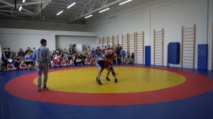 Чистая победа Новокубанского борца!