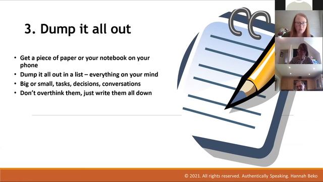 Overcoming Overwhelm Webinar смотреть онлайн