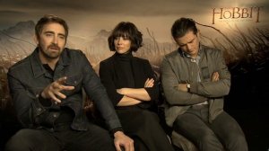 Interview with the cast of 'The Hobbit 2' - Orlando Bloom, Evangeline Lilly & Lee Pace