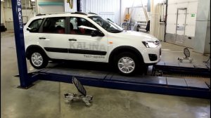 Настройка геометрии углов задней независимой подвески от компании Автопродукт