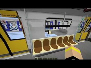 КАТАЮСЬ НА МОЁМ МЕТРО НА 11 ЛИНИИ В МАЙНКРАФТ