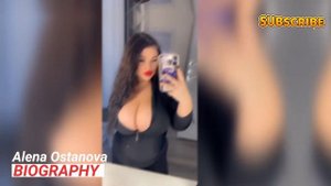 Alena Ostanova: Russian Fashion Model Over 30 | Plus Size Model Biography and Elegant Outfits