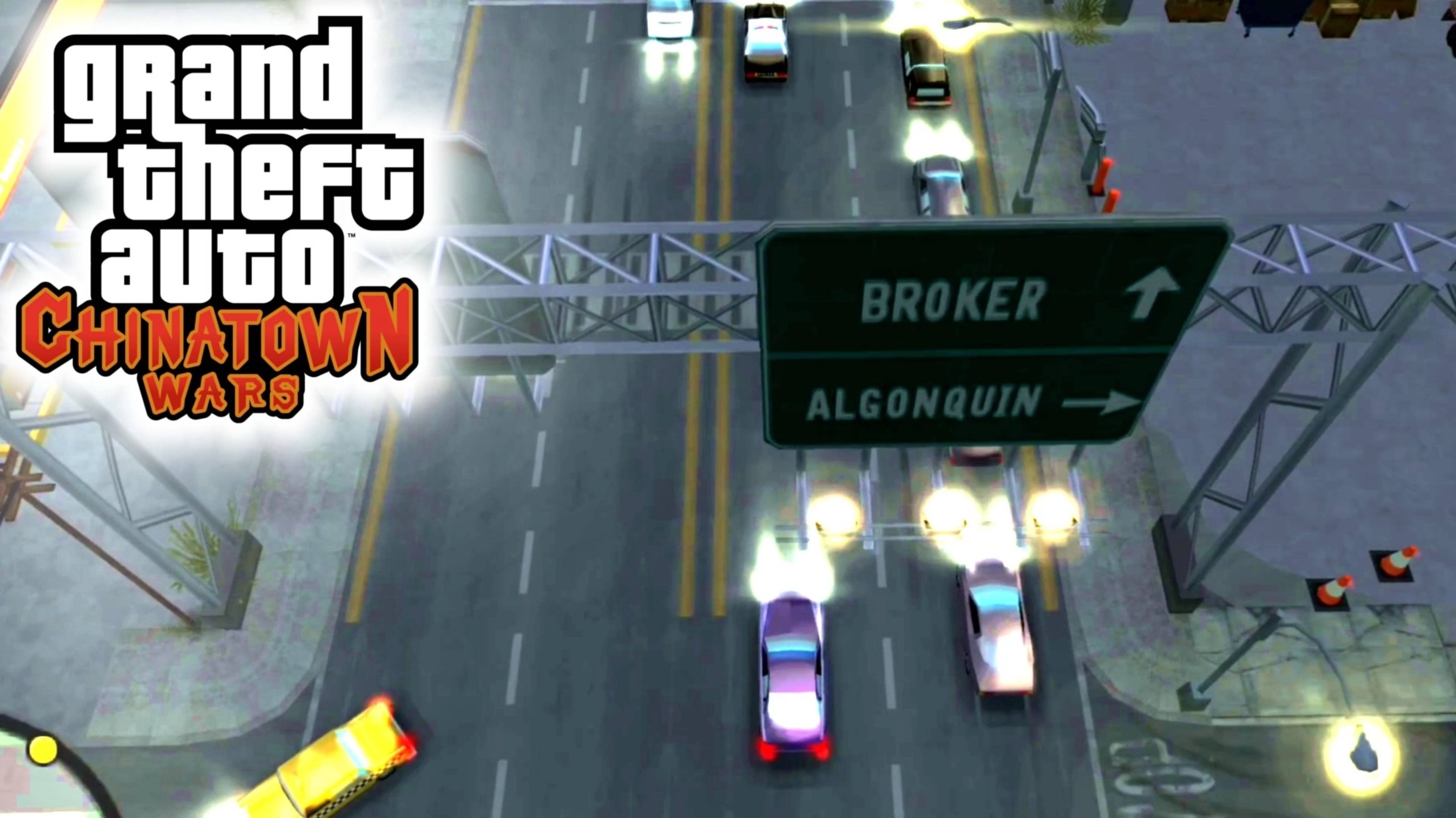ГЕЙМПЛЕЙ игры GTA Chinatown Wars [PSP]