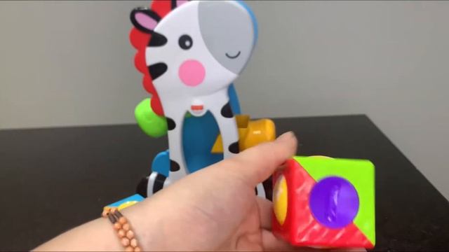 Zebra Blocos Surpresa FISHER PRICE смотреть онлайн