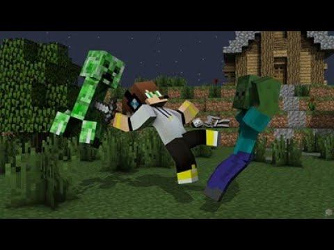 ZOMBIES В МАЙНКРАФТ НА СЕРВЕРЕ HYPIXEL. СЕРИЯ 1 смотреть онлайн