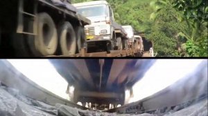 Indian Railways| Camera under train| Amazing views| RORO @ Konkan Railways-Honnavara