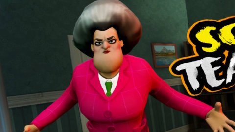 Первое видео про Scary Teacher 3D(прохождение) #1