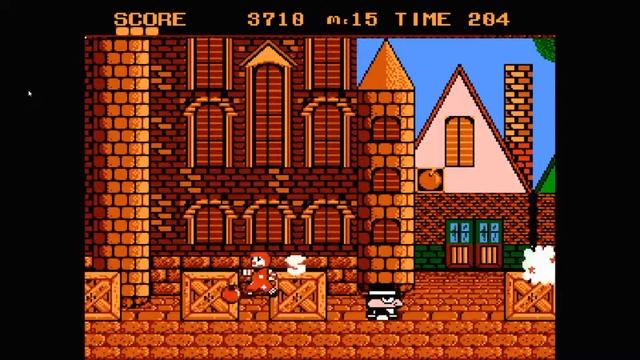 (nes) Donald Land - прохожу первый уровень и босса. смотреть онлайн