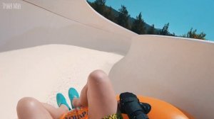 Anaconda slide at Aqua fantasy aquapark in Kusadasi, Turkey.