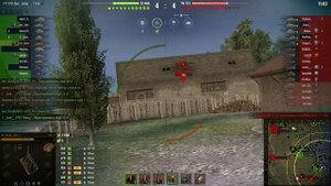 Бой на ИС 7 Урона 6600