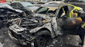 Школьники в Москве уничтожили BMW