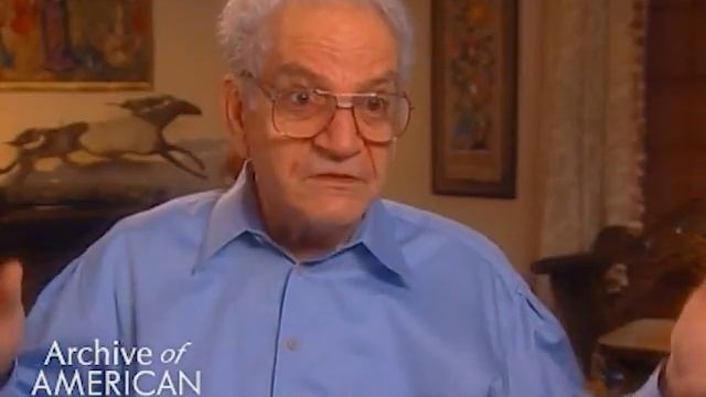 Lighting Director Imero Fiorentino on the early television camera - TelevisionAcademy.com/Interview смотреть онлайн