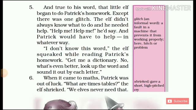 'Who did Patrick's homework?' Class 6 - Chapter 1 NCERT English Audiobook смотреть онлайн