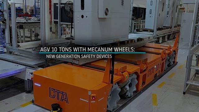 10 tons fully automatic AGV with mecanum wheels смотреть онлайн