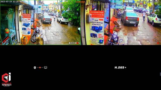 3.6mm VS 6mm Lens Viewing Angle Comparison Of 4mp Ip Camera | Creative Infotech Ludhiana смотреть онлайн