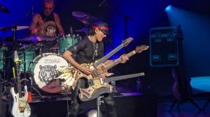 Steve Vai playing "Teeth of the Hydra" with the crazy guitar "The Hydra". Live at The Belk Theater.