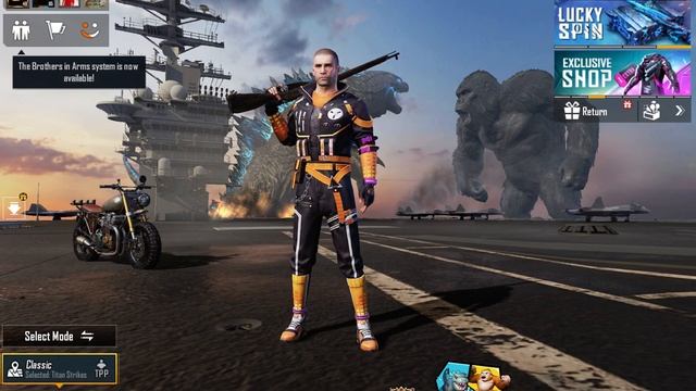 PUBG Mobile | Titan Strikes | Lobby Theme | Godzilla & King Kong смотреть онлайн