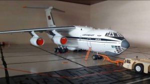 Ил-76ТД в масштабе 1:72 (аэрофлот 80-х)