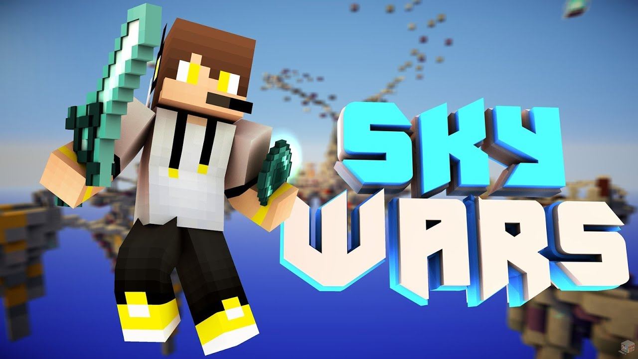SKY WARS В МАЙНКРАФТ. СЕРИЯ 4. САМАЯ УДАЧНАЯ ИГРА. смотреть онлайн