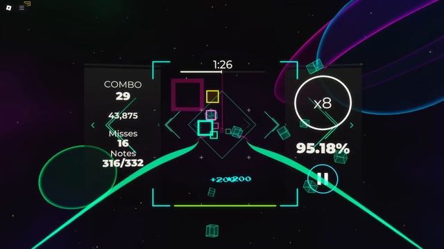 играю в Sound Space  Rhythm Game oUt oF mY HEad