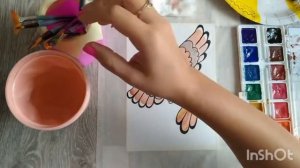 Рисуем птичку