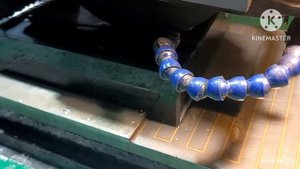 Шлифовка гранитной поверочной плиты 300х400 на плоскошлифовальном станке ELB SWB 15 VAI - U