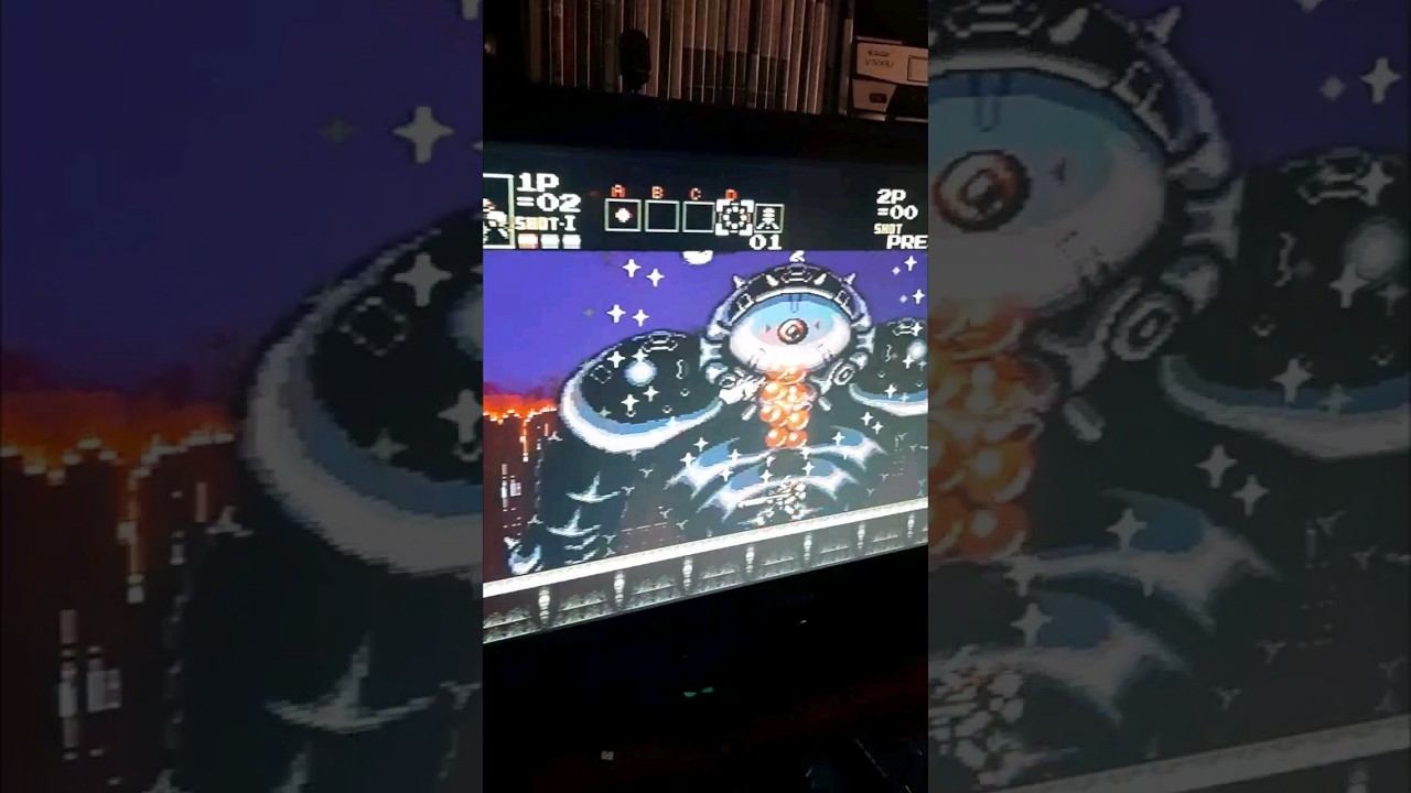 Робот из Contra hard corps #sega #16bit #сега #shotrs #ретро #retro #денди #retrogaming смотреть онлайн