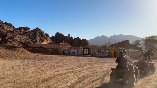 Сафари в пустыне на квадроциклах | Шарм-эль-Шейх | Египет | Экскурсия | Safari смотреть онлайн