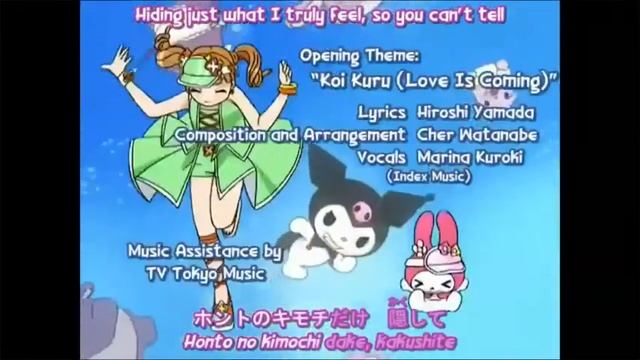 Onegai My Melody: Kuru Kuru Shuffle Opening смотреть онлайн