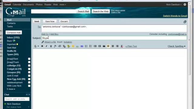 Skype and emaile usage смотреть онлайн