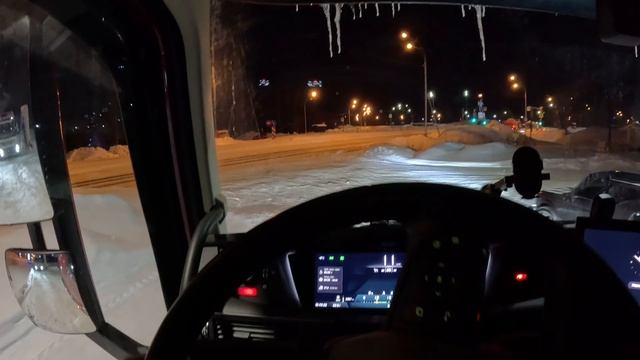 Отдохнул дома! Загрузились, везём негабарит на Таёжный!