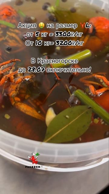 Вареные раки по акции!🦞🤑 #раки #ракиоки #seafood #живыераки #еда #вареныераки #крабы #moscow