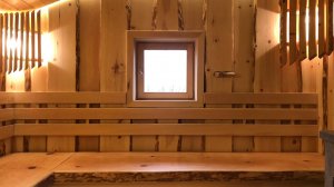 Отличительная парная из кедра