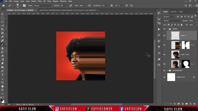 [ Photoshop Tutorial ] How to Make Fading Blur Effect in Photoshop