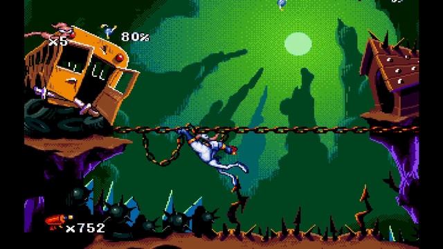 Earthworm Jim Special Edition на ПК (Sega Mega CD)