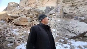 В меловых отложениях древнего океана Тетис на окраине с.Мекеги были найдены кости древней рептилии