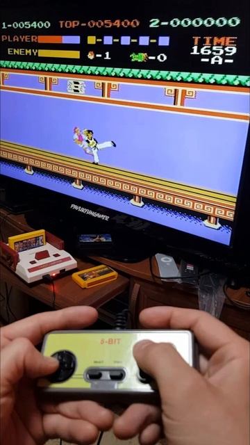 Kung Fu на денди баг хождение по воздуху #shorts  #dendy #sega #денди #game #nes #8bit #игры смотреть онлайн