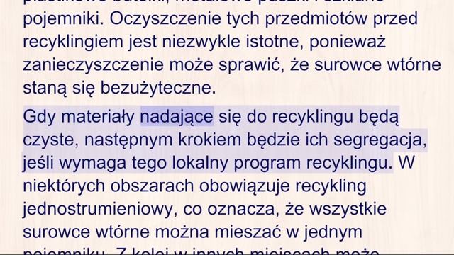 Polski - średni - Recykling: przewodnik dla początkujących смотреть онлайн