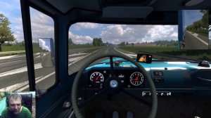 Euro Truck Simulator 2 сезон 3 серия 5 RUS MAP на ЗИЛе