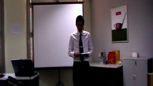 Bruce Lee's Toastmasters Ice Breaker Speech in CIMA Johor Branch Toastmasters Club