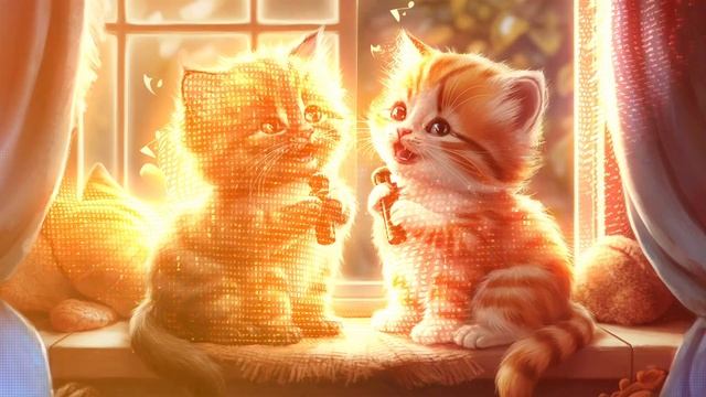 🎵 Мурлыкающая Мелодия: Цифровая Ода Вашим Пушистым Друзьям (мужской вокал)