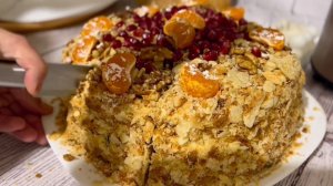 Классический Наполеон с вкусным, нежным заварным кремом / Такое вы еще не пробовали👌👩🏻🍳