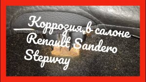 Renault Sandero Stepway 2012 коррозия в салоне