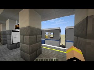 КАТАЮСЬ НА МОЁМ МЕТРО НА 14 ЛИНИИ В МАЙНКРАФТ