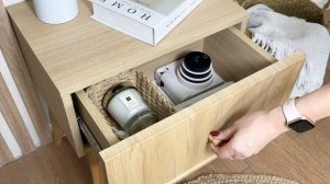 Обзор прикроватной тумбы Элеганс с 1-м ящиком