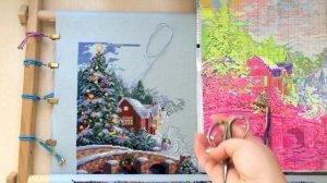 ~82. Vlog: процессы и болтовня/ Вышивка крестом♥