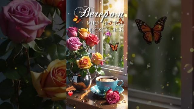 Будьте счастливы этим вечером и всегда😊💖 Добрый вечер💙💜 смотреть онлайн