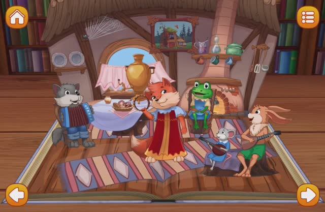 Игра - Сказка Теремок. Логопедический мультик для малышей. Увлекательное обучение. Учимся играя!