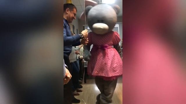 Мишка Тэдди - девочка в платье. смотреть онлайн